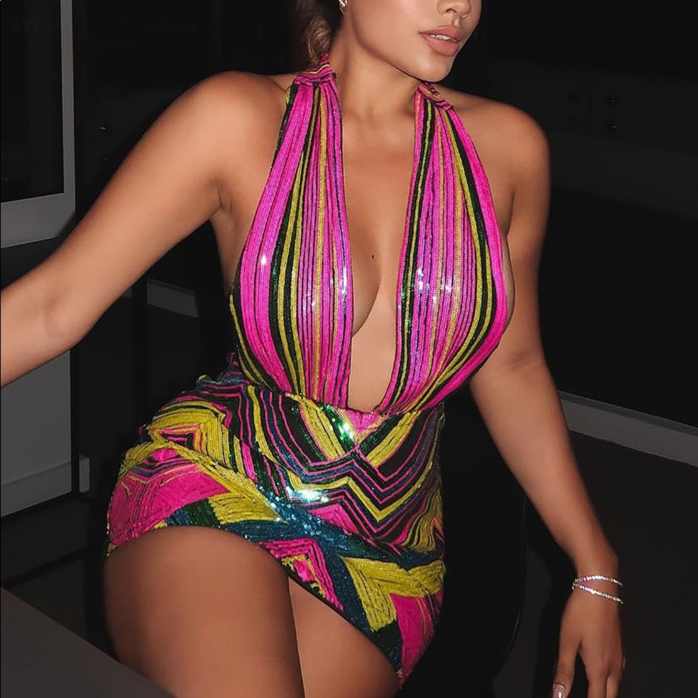 Fashion Nova Sequin Mini Dress